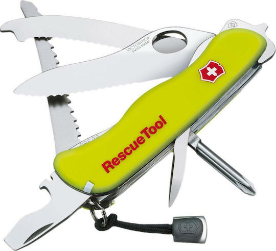 Victorinox Rescue Ελβετικός Σουγιάς Πράσινος σε Θήκη