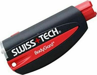 Swiss Tech Bodygard® Πολυεργαλείο Μπρελόκ Μαύρο