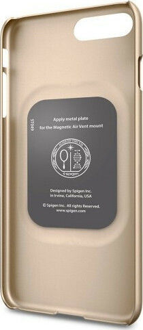 Spigen Thin Fit Back Cover Plastic 0.8mm Gold for iPhone 8/7 Plus