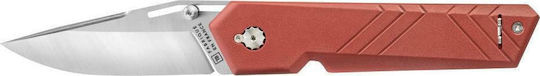 TB Outdoor Unboxer V2 Taschenmesser Dark Red