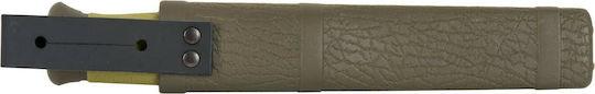Morakniv Mora 2000 Knife Khaki in Leather Sheath