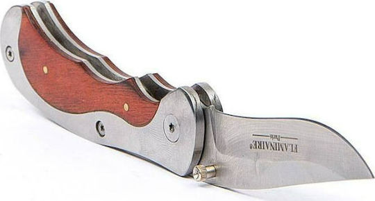 Flaminaire Paris Taschenmesser Braun in Hülle
