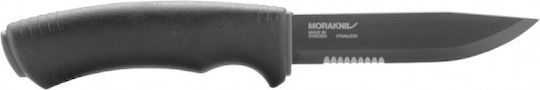 Morakniv Bushcraft SRT Exprert Μαχαίρι Μαύρο σε Θήκη