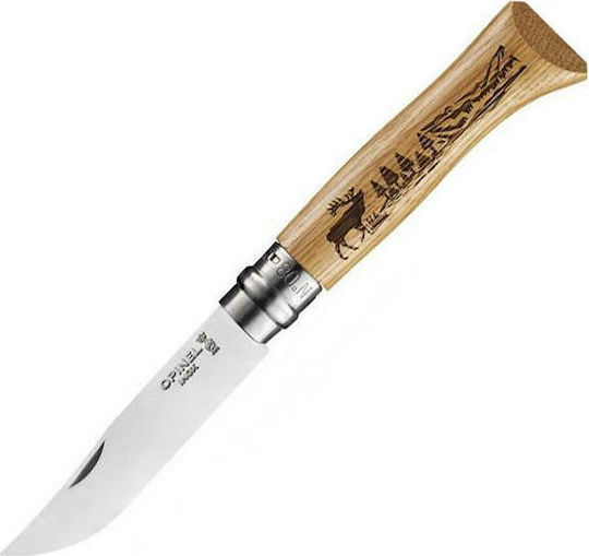 Opinel No.8 Taschenmesser Beige