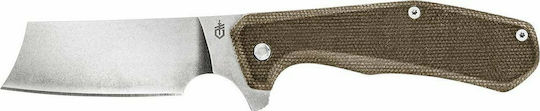 Gerber Asada Clip Folding Taschenmesser mit Verriegelungsmechanismus Khaki