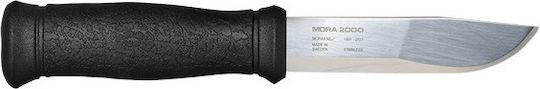 Morakniv Mora 2000 Черен Нож с Кожен Калъф