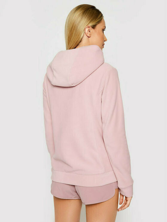 4F Women's Hooded Fleece Sweatshirt Pink