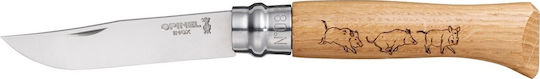 Opinel No.8 Pocket Knife Beige