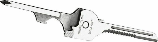 Swiss Tech Utili-key Πολυεργαλείο Μπρελόκ Καφέ