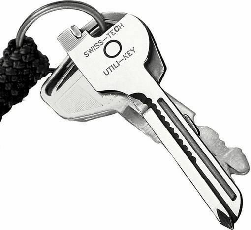 Swiss Tech Utili-key Πολυεργαλείο Μπρελόκ Καφέ