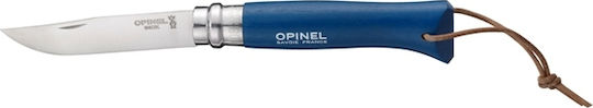 Opinel Nr. 08 Taschenmesser Blau