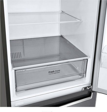 LG Kühl-Gefrierkombination 341Es Total NoFrost H186xB59.5xT68.2cm. Dark Graphite GBP31DSLZN