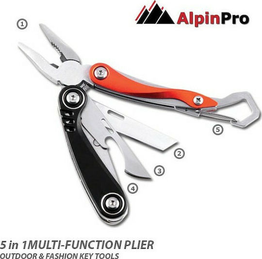 AlpinPro Mini Πολυεργαλείο Πολύχρωμο