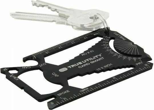 True Utility Cardsmart Card Multi-purpose Tool Black