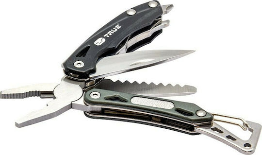 True Utility Seven Multitool Negru Cu Husă