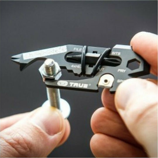 True Utility Multitool Schwarz mit Scheide