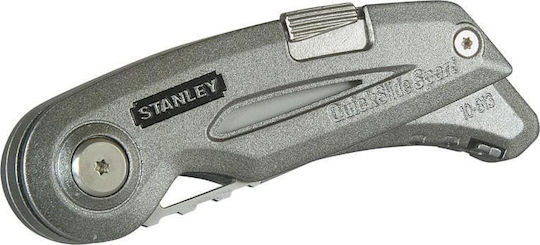 Stanley Quickslide Pocket Knife with Locking Mechanism Gray