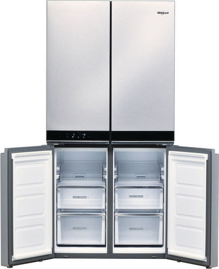 Whirlpool Ψυγείο Ντουλάπα 594lt NoFrost Υ187.4xΠ90.9xΒ69.8εκ. Inox WQ9 B2L