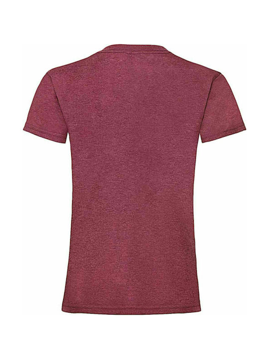 Fruit of the Loom Kids T-shirt Burgundy