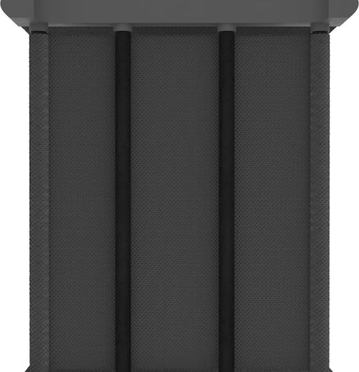Grey Bookcase 103x30x72.5cm