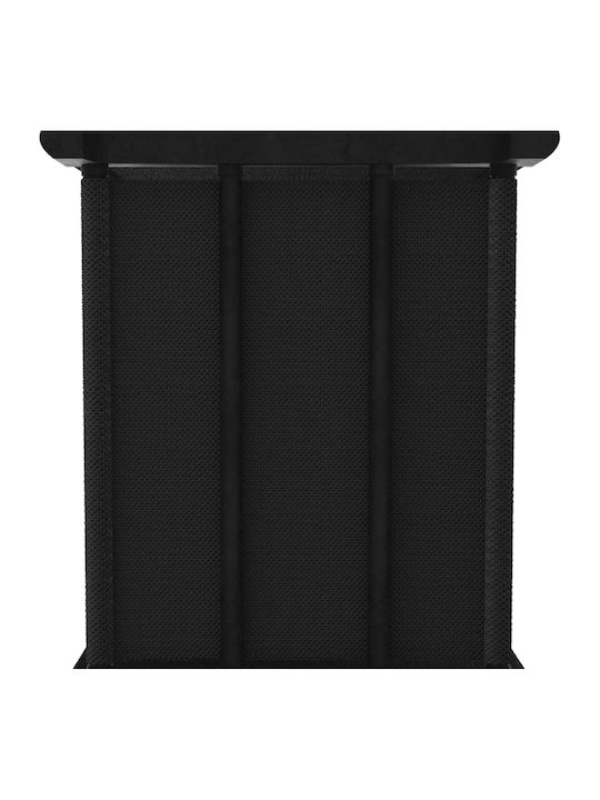 Βιβλιοθήκη Μαύρη 103x30x72.5εκ.