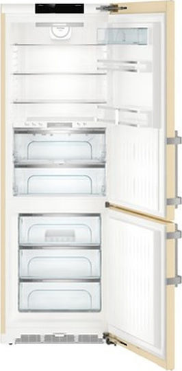 Liebherr Ψυγειοκαταψύκτης 393lt NoFrost Υ201xΠ70xΒ66.5εκ. Μπεζ CBNbe 5778