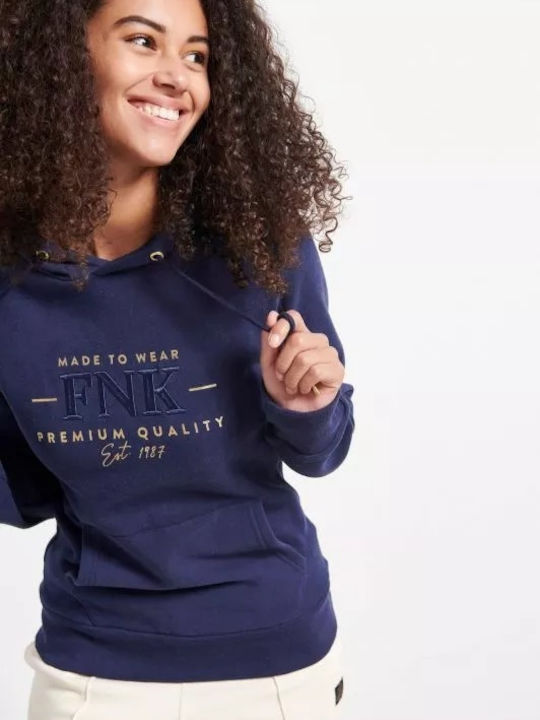 Women's Hooded Sweatshirt Navy Blue