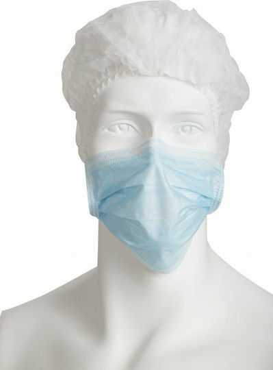 Bournas Medicals Surgical Covers Blue Disposable Accordion Caps 100pcs Soft Care 100pcs