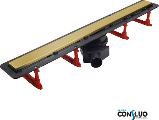 Pestan Confluo Frameless Siphon Boden Gold