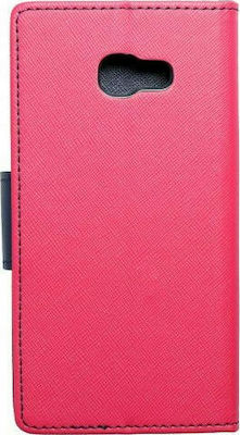 Fancy Diary Synthetic Leather Wallet Fuchsia (Galaxy A5 2017)