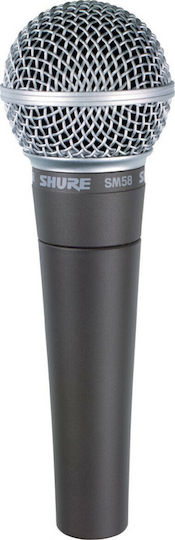 Shure SM58-LC Δυναμικό Μικρόφωνο XLR Χειρός για Φωνητικά