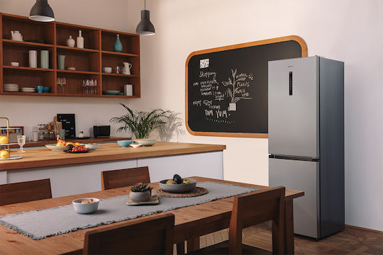 Gorenje Ψυγειοκαταψύκτης 331lt Total NoFrost Υ200xΠ60xΒ59.2εκ. Inox NRK6202AXL4