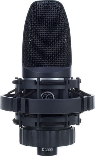 AKG C 3000Β Πυκνωτικό Μικρόφωνο XLR Shock Mounted για Φωνητικά