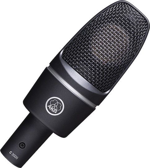 AKG C 3000Β Πυκνωτικό Μικρόφωνο XLR Shock Mounted για Φωνητικά