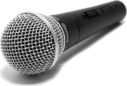 Shure SM58S Δυναμικό Μικρόφωνο XLR Χειρός για Φωνητικά