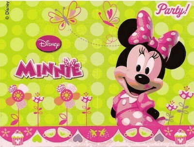 Procos Invitations Minnie 6pcs 81647Invitations & Envelopes Minnie Bow-Tique 6 Pieces.