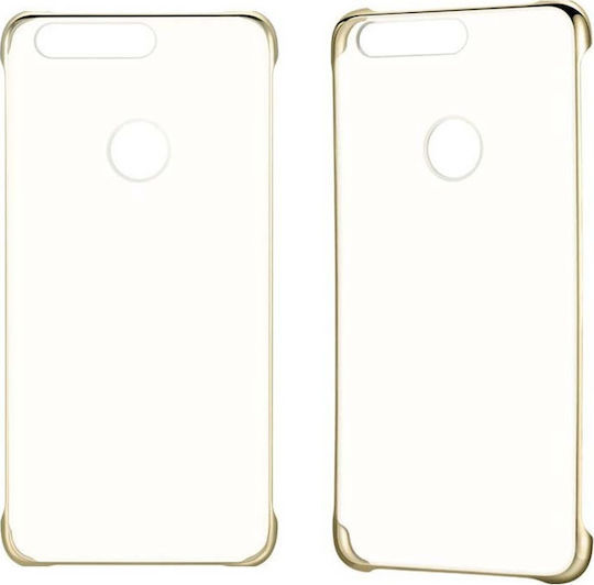 Huawei Back Cover Σιλικόνης Χρυσό (Honor 8)