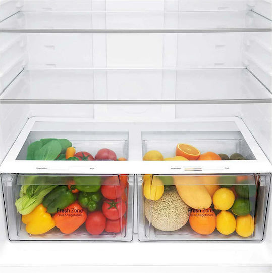 LG Frigider cu două uși 592lt Total NoFrost Î184xL86xA73cm. Inox GTB916PZHYD
