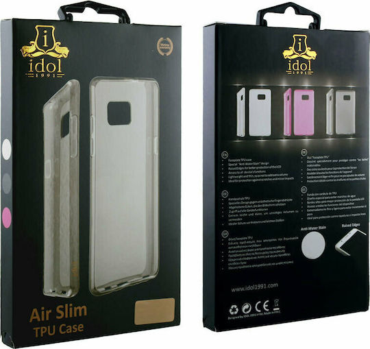 Idol 1991 Air Slim Back Cover Silicon Gri (Galaxy S8+)