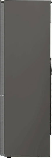 LG Ψυγειοκαταψύκτης 384lt Total NoFrost Υ203xΠ59.5xΒ68.2εκ. Inox GBB62PZHMN