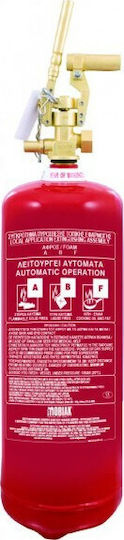 Mobiak Automatic Local Application Wet Chemical Fire Extinguisher 6lt ABF