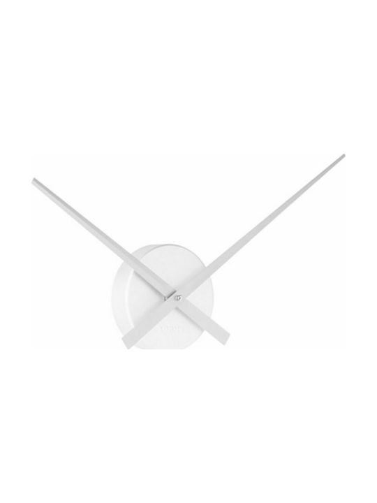 Karlsson Wall Clock Metallic Silver 44x44cm