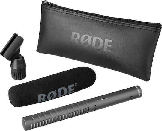 Rode NTG1 Σετ Πυκνωτικό Μικρόφωνο XLR Shock Mounted Δημοσιογραφικό