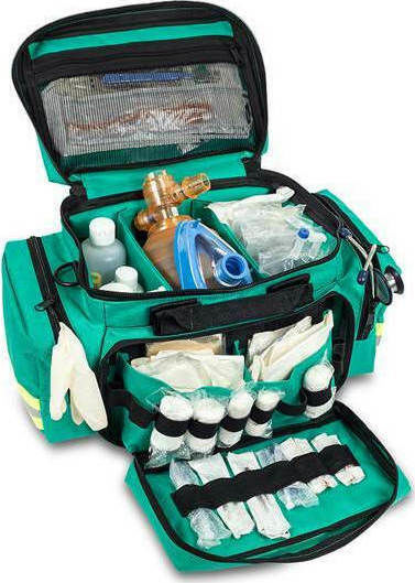 Elite Bags Ισοθερμικό Ιατρικό Σακίδιο Α' Βοηθειών Emergency's Light σε Πράσινο Χρώμα