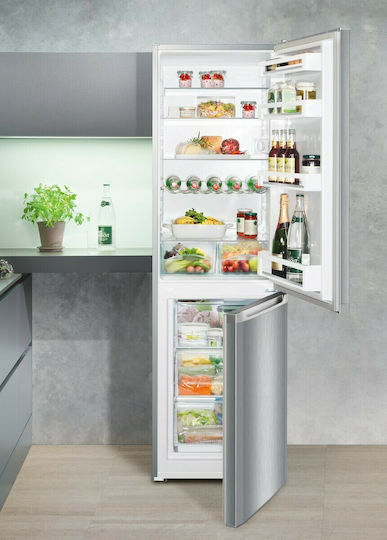 Liebherr Ψυγειοκαταψύκτης 296lt Υ181.2xΠ55xΒ63εκ. Inox CUel331-21