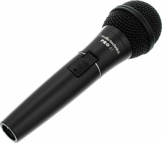 Audio Technica PRO41 Δυναμικό Μικρόφωνο XLR Χειρός για Φωνητικά