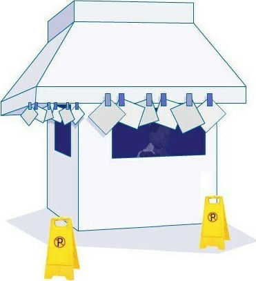 Next Sign "Prohibition of Parking " 32x31cm