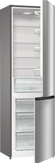 Gorenje Ψυγειοκαταψύκτης 348lt NoFrost Υ200xΠ60xΒ59.2εκ. Inox RK6202ES4