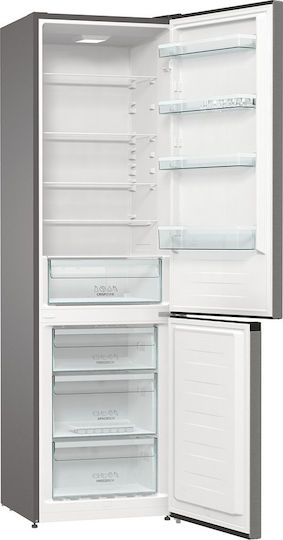 Gorenje Ψυγειοκαταψύκτης 348lt NoFrost Υ200xΠ60xΒ59.2εκ. Inox RK6202ES4