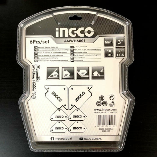 Ingco Μαγνητική Γωνία Συγκόλλησης 3" AMWH6001